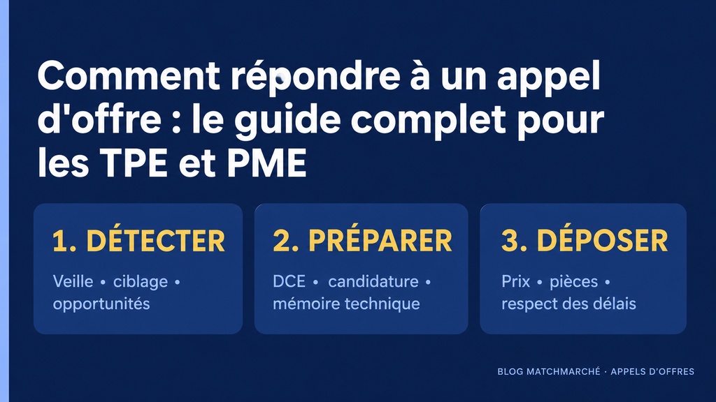 Comment répondre à un appel d'offre : le guide complet pour les TPE et PME